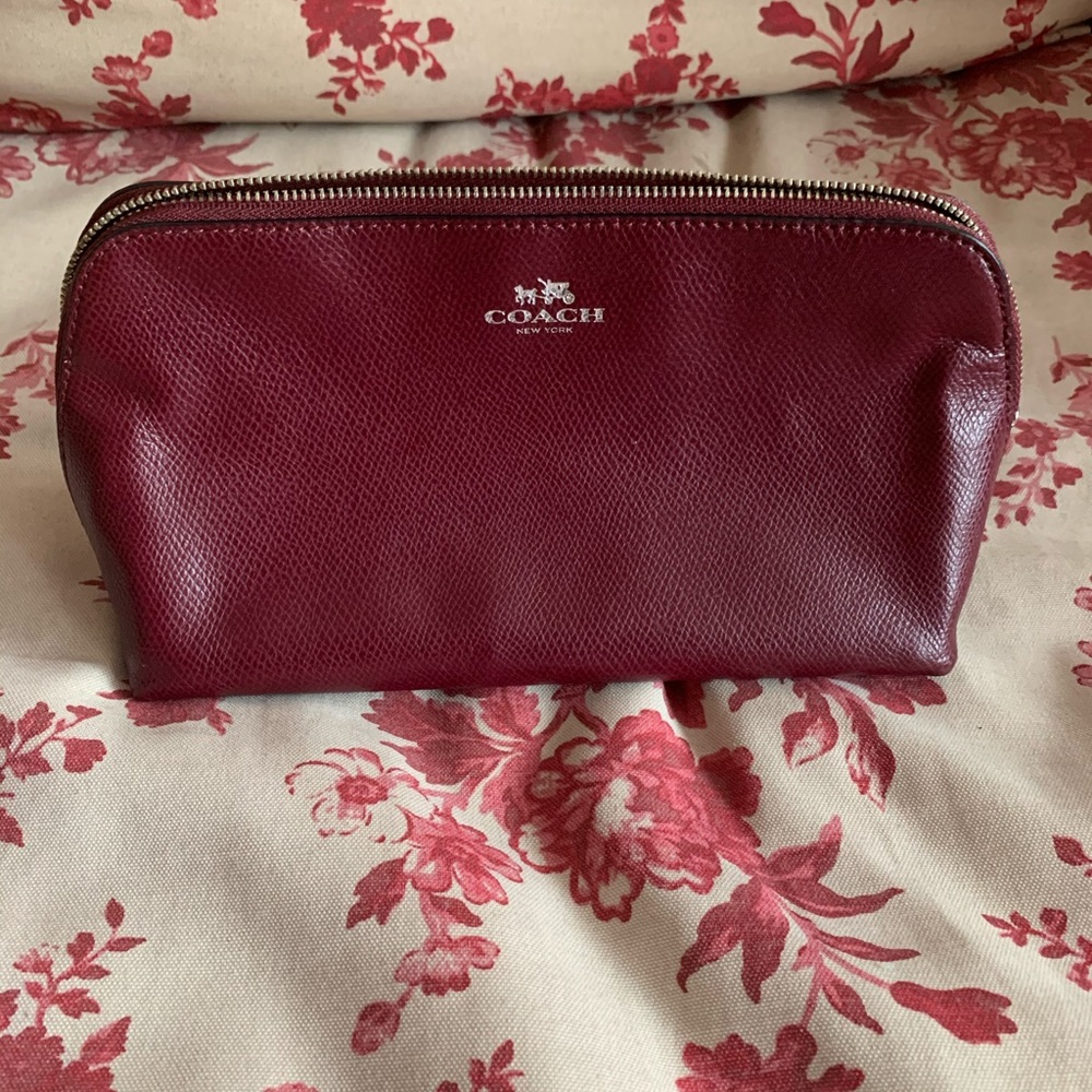 Coach cosmetic bag